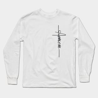 Jesus Amen Long Sleeve T-Shirt